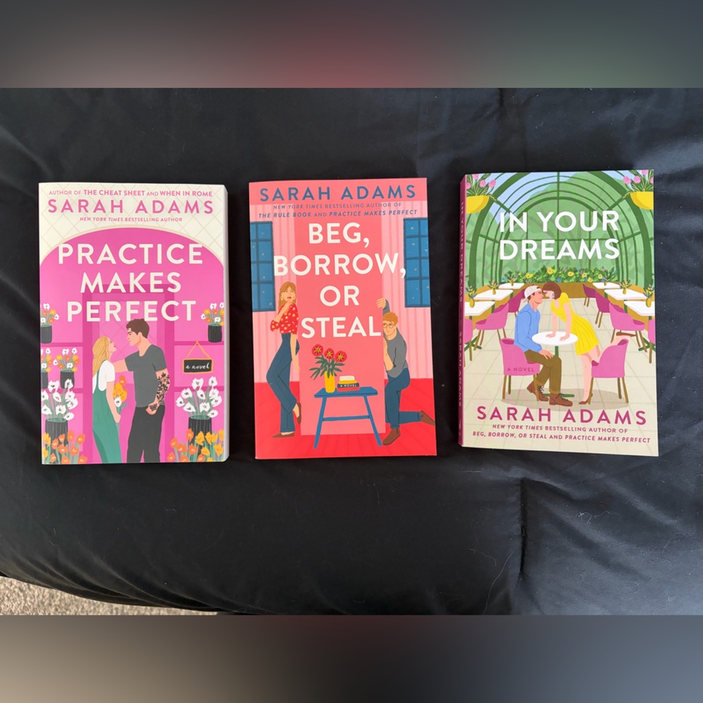 Sarah Adams When in Rome Books 2-4